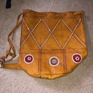 Leather Backpack